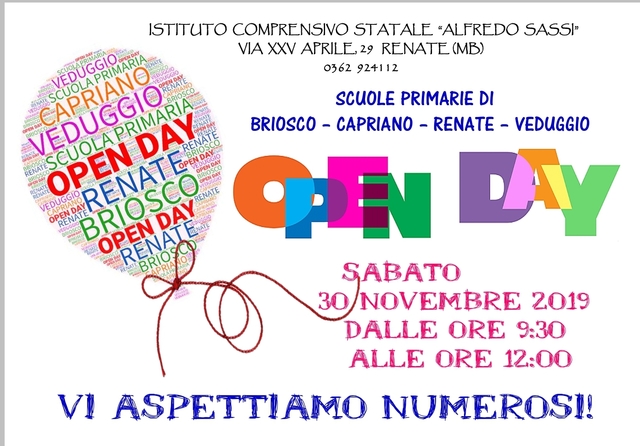 Open day Scuola Primaria